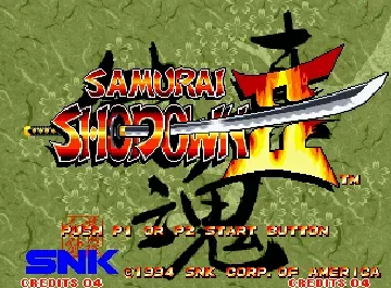 Samurai Shodown II / Shin Samurai Spirits - Haohmaru jigokuhen-MAME 2003